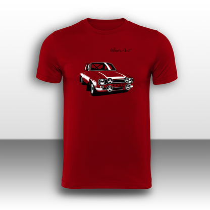 Ford Escort Rally Car T-Shirt - Biller's Art