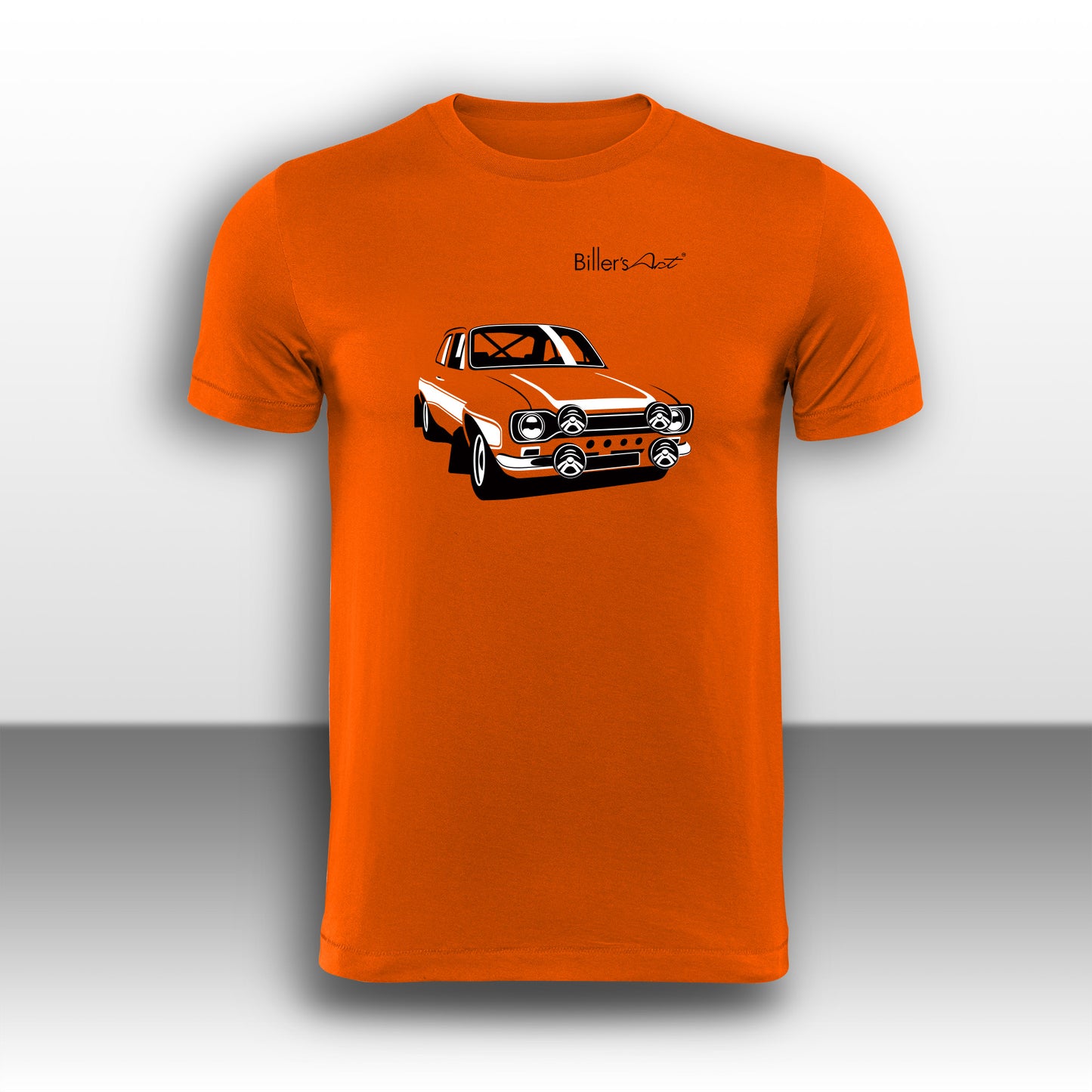 Ford Escort Rally Car T-Shirt - Biller's Art