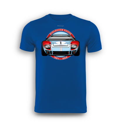 Ford GT40 Endurance Racing Le Mans T-Shirt - Biller's Art