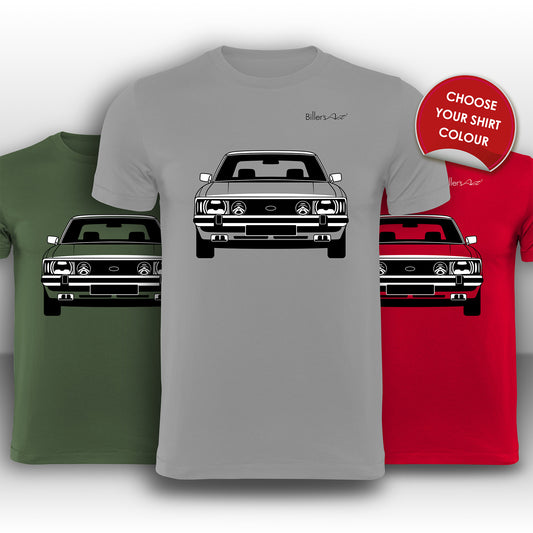 Ford Granada 1977 Front View High Quality T-Shirt