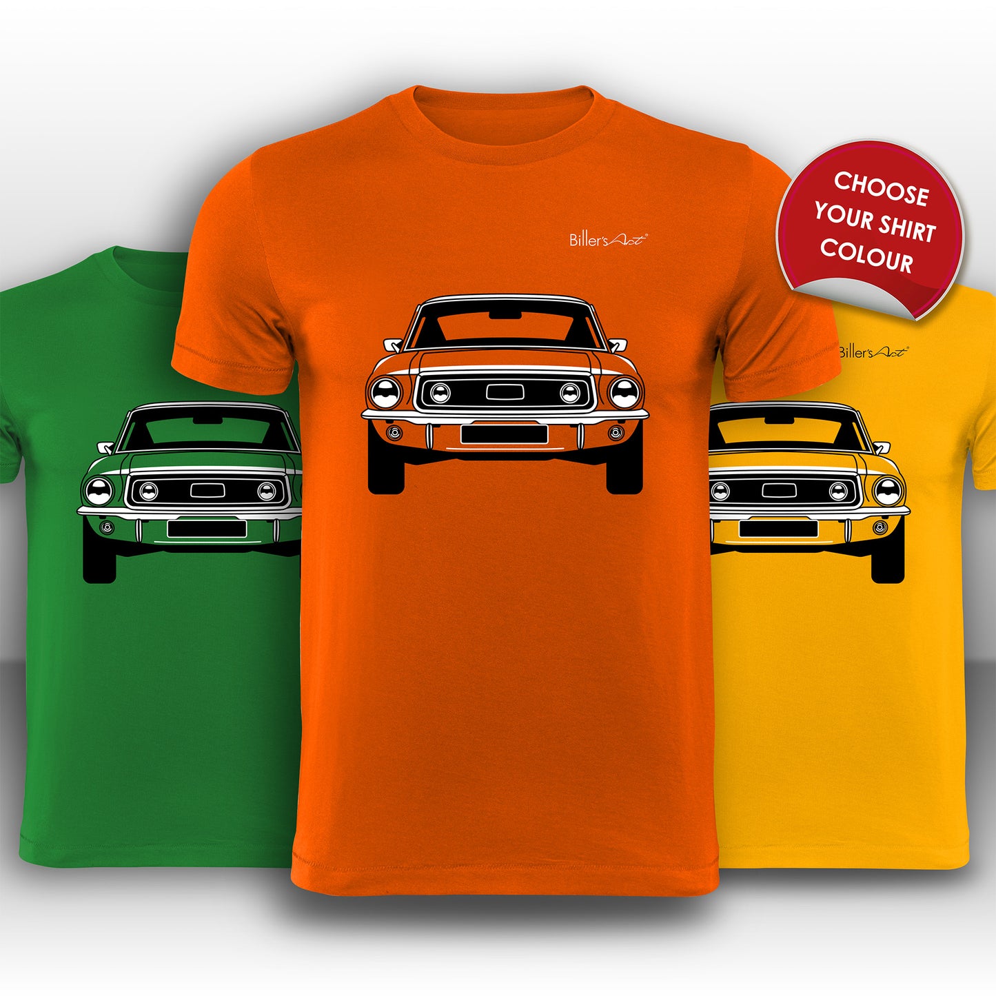 Ford Mustang 302 Front View Super Cool T-Shirt