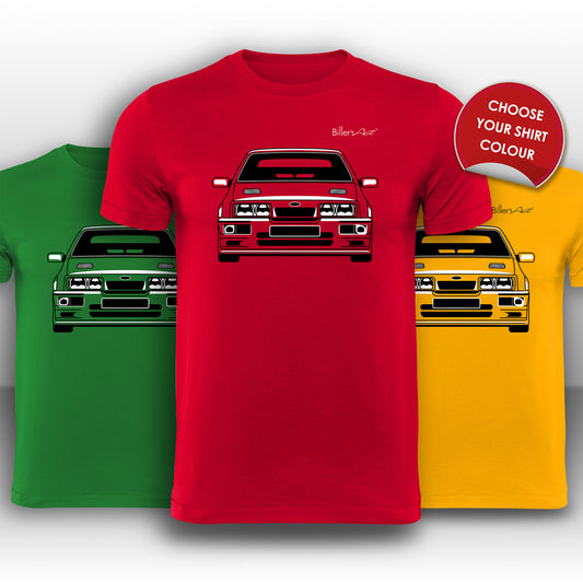 Ford Sierra Cosworth Front View Super Cool T-Shirt