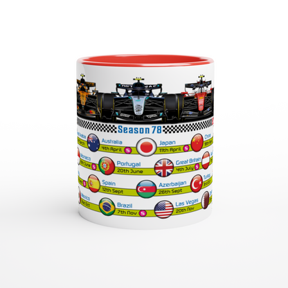 Formula 1 2027 FIXTURES Car Mug