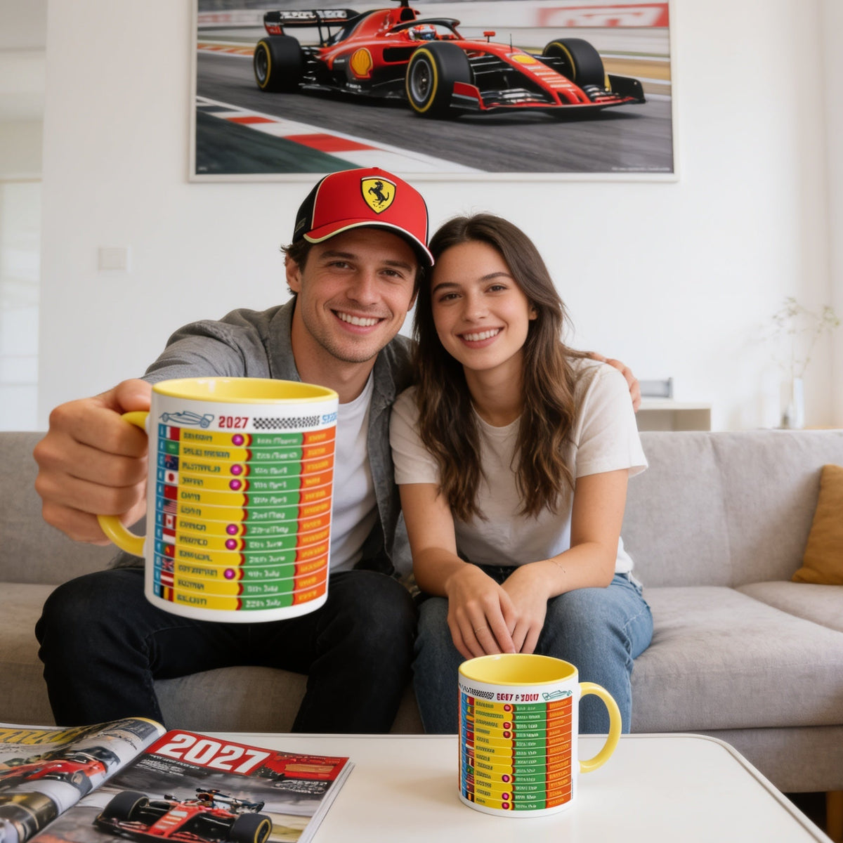 Formula 1 2027 FIXTURES Mug
