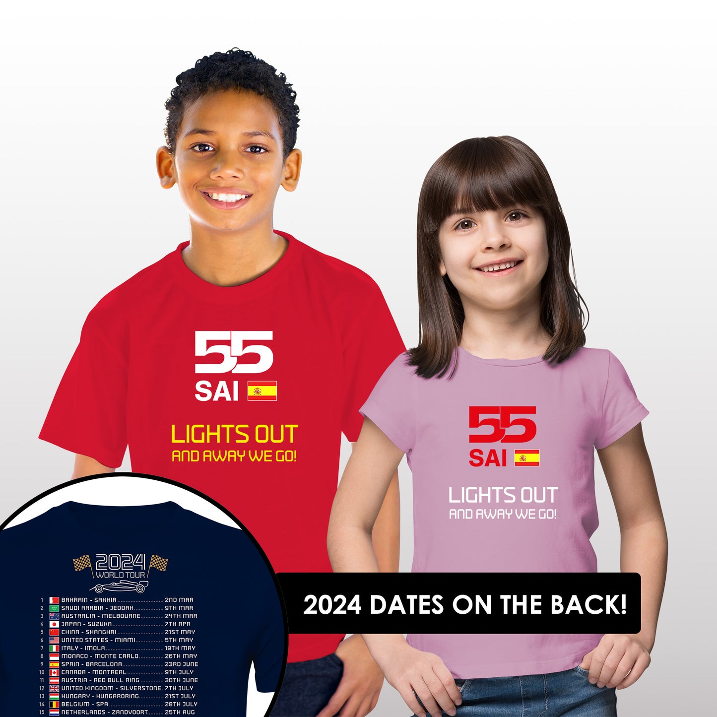 Carlos Sainz Calendar T-Shirt