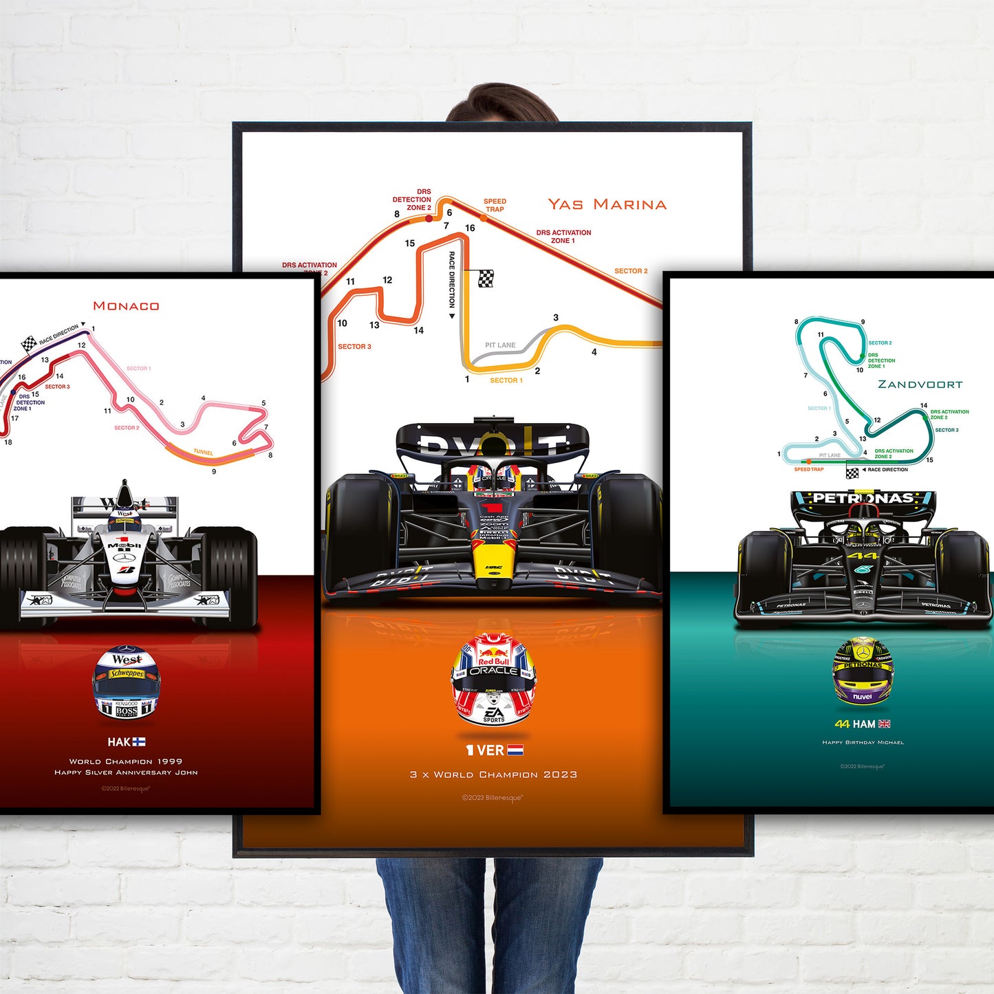 Custom Formula 1 Racing Poster Print