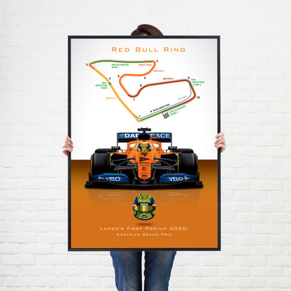 Custom Formula 1 Racing Poster Print