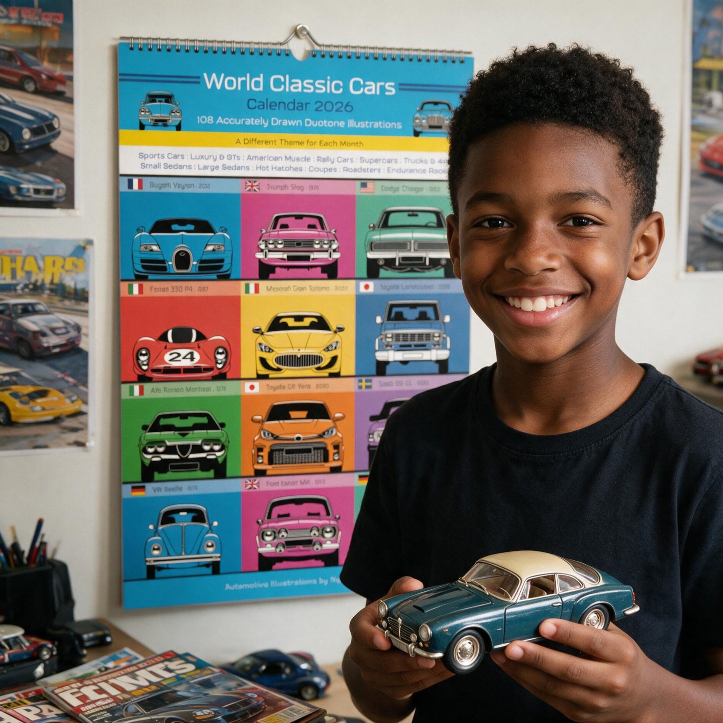 2026 Classic Car Lovers Calendar