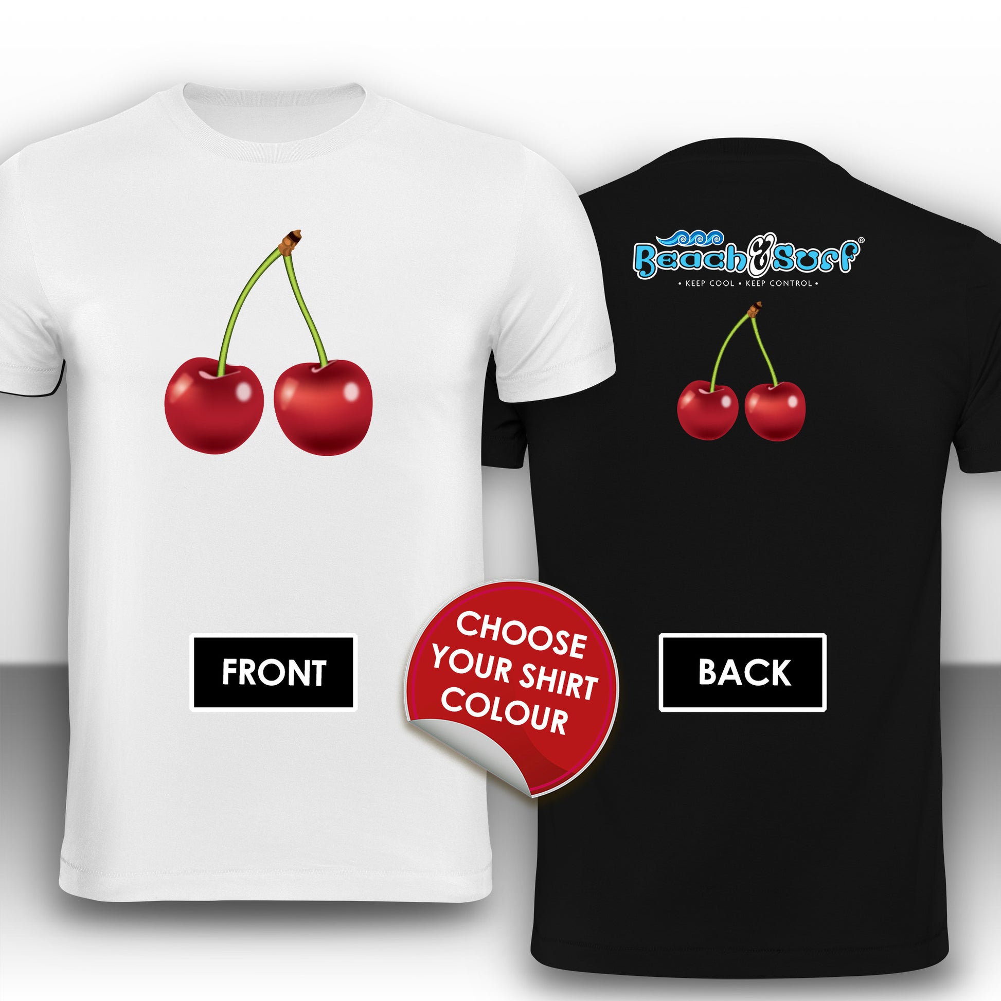 Cherry T-shirt Beach & Surf