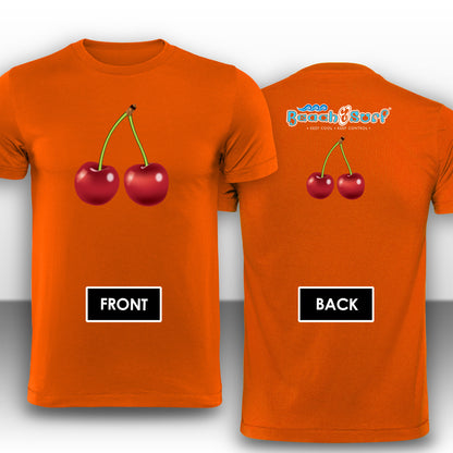 Cherries Fruit T-Shirt - Beach & Surf Leisure Wear