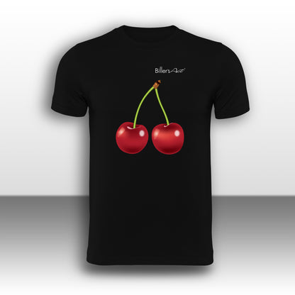 Two Cherries Fruit T-Shirt - Biller's Art Food & Drink