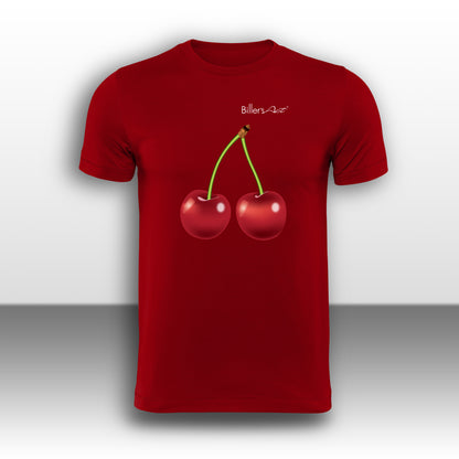 Two Cherries Fruit T-Shirt - Biller's Art Food & Drink