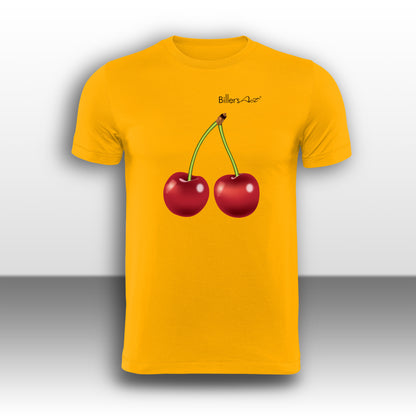 Two Cherries Fruit T-Shirt - Biller's Art Food & Drink