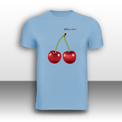 Two Cherries Fruit T-Shirt - Biller's Art Food & Drink