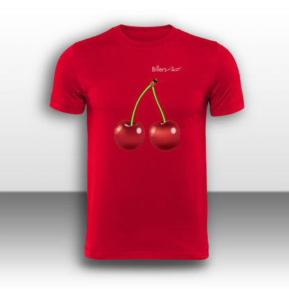 Two Cherries Fruit T-Shirt - Biller's Art Food & Drink