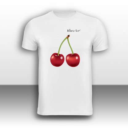 Two Cherries Fruit T-Shirt - Biller's Art Food & Drink