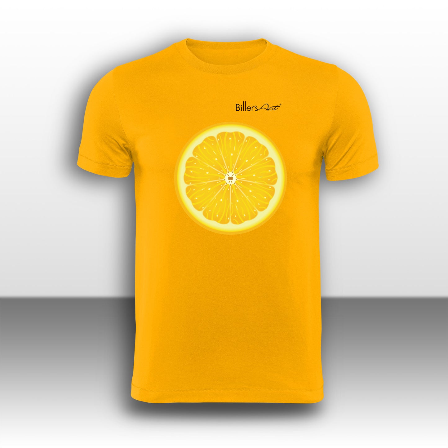 Lemon Slice Fruit T-Shirt - Biller's Art