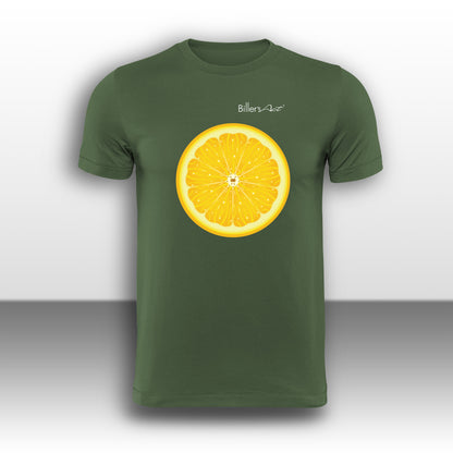 Lemon Slice Fruit T-Shirt - Biller's Art