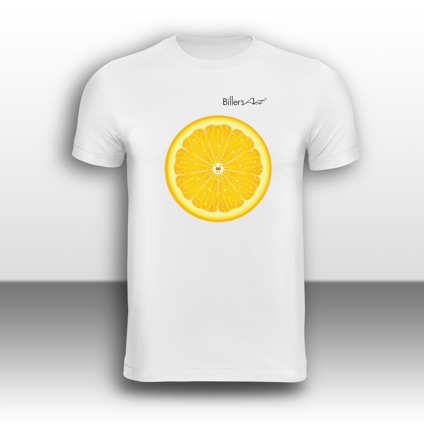 Lemon Slice Fruit T-Shirt - Biller's Art