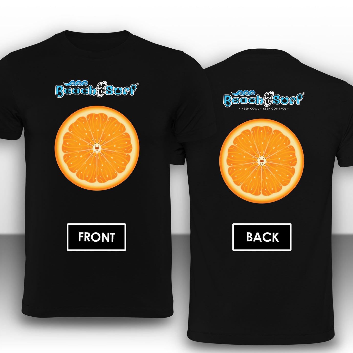 Orange Slice Fruit T-Shirt - BEACH & SURF Leisure Wear