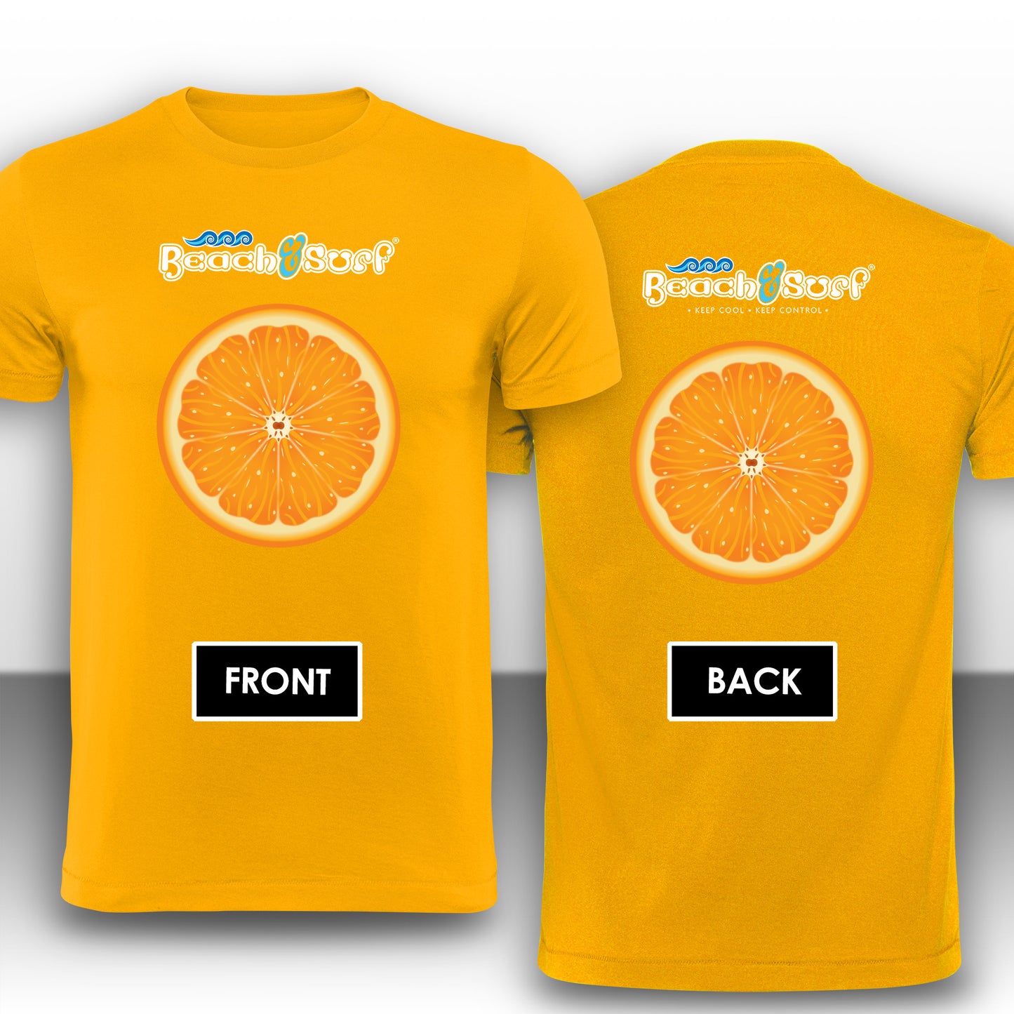 Orange Slice Fruit T-Shirt - BEACH & SURF Leisure Wear