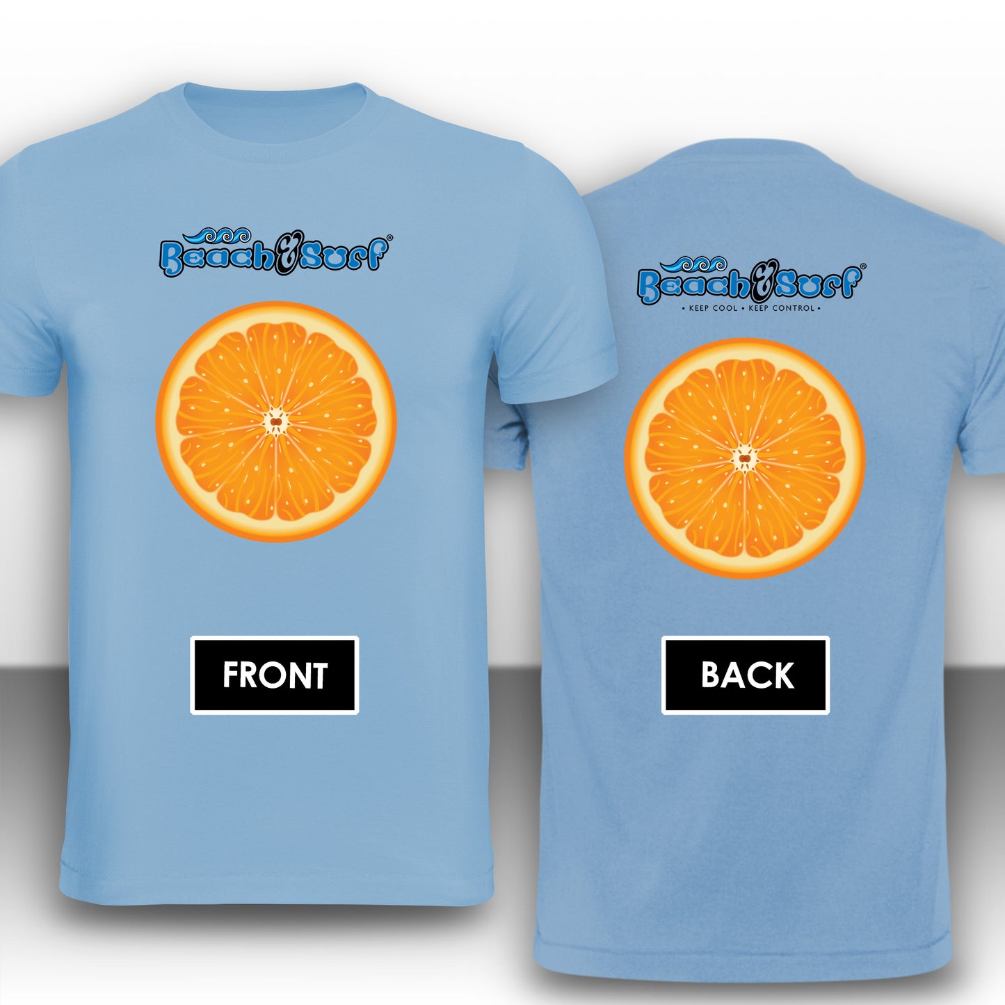 Orange Slice Fruit T-Shirt - BEACH & SURF Leisure Wear