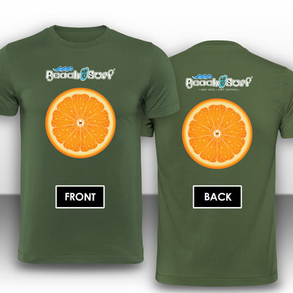 Orange Slice Fruit T-Shirt - BEACH & SURF Leisure Wear