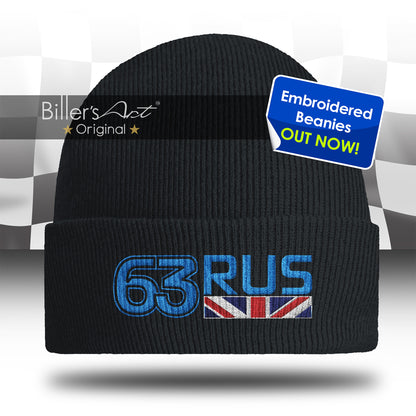George Russell Embroidered F1 Beanie