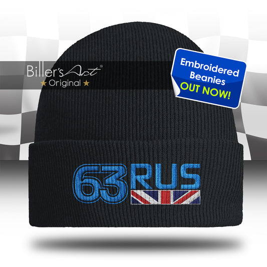 George Russell Embroidered F1 Beanie