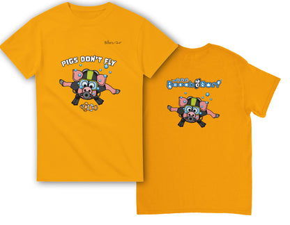 Pigs Don't Fly - Scuba Diving T-Shirt - Beach & Sure Leisure Wear
