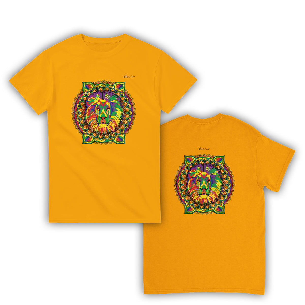Spectrum Lion Mandala T-Shirt
