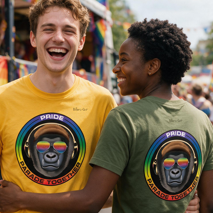 Pride - Parade Together Gorilla T-Shirt