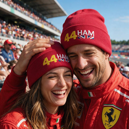 Lewis Hamilton Embroidered F1 Beanie