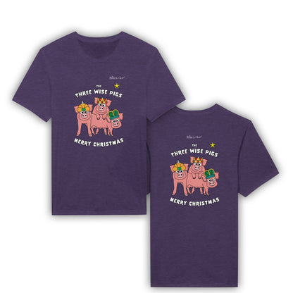 Pigs Don't Fly - 3 Wise Pigs Womens' Slim Fit T-Shirt