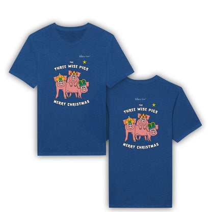 Pigs Don't Fly - 3 Wise Pigs Womens' Slim Fit T-Shirt