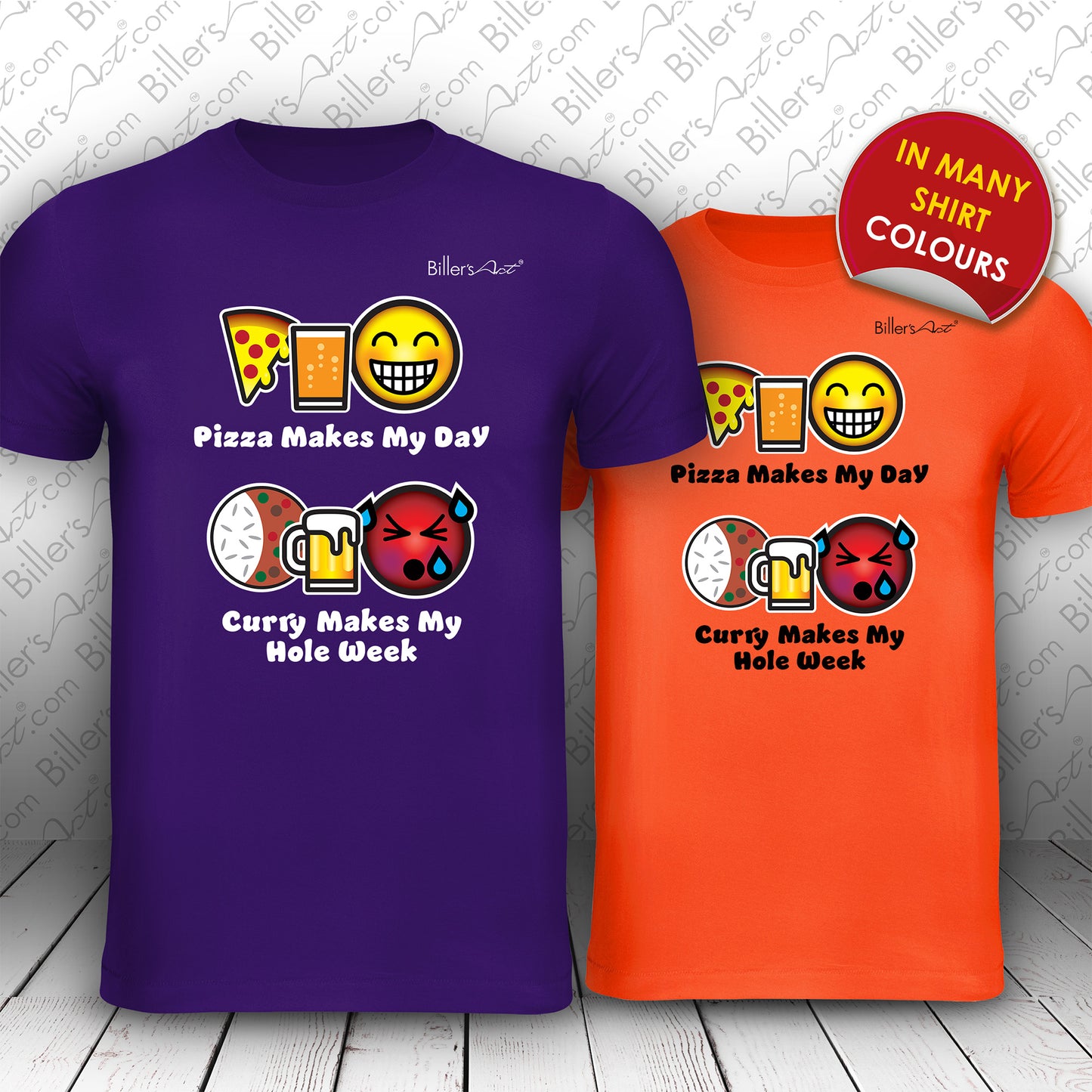 Fun Hole Week Emoji t-shirt