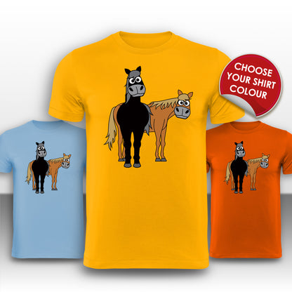 Funny Horse T-Shirt