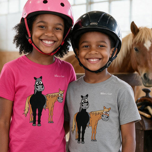 Children's Happy Horses T-Shirt from the Farm Yard Collection