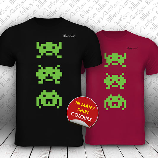 Three Invaders from Space T-Shirt