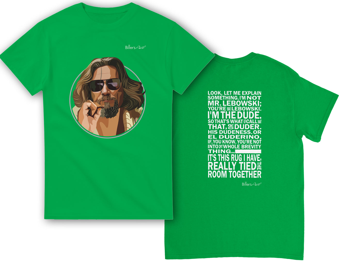 The Big Lebowski Movie T Shirt - Dude Quote - T Shirt Film