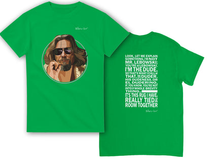 The Big Lebowski Movie T Shirt - Dude Quote - T Shirt Film