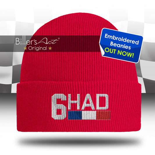 Isack Hadjar Embroidered F1 Beanie