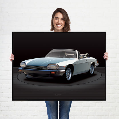 Jaguar XJS Classic Car print