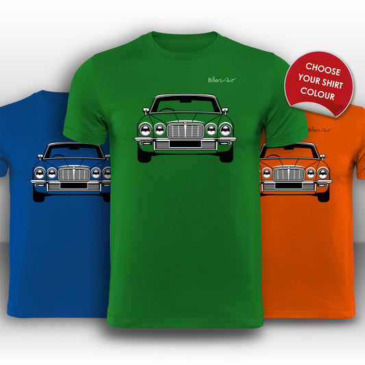 Jaguar XJ6 Front View Super Cool T-Shirt