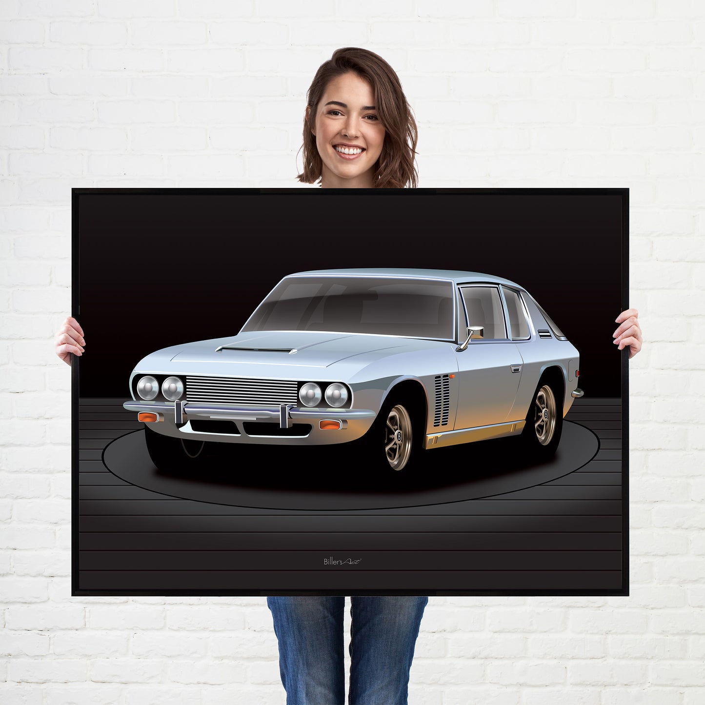 Jensen FF Interceptor Classic Car print