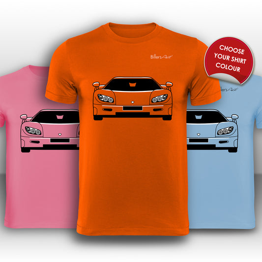 Koenigsegg CCR Front View High Quality T-Shirt