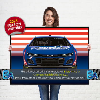 Kyle Larson Chevrolet ZL1 Hendrick Nascar Stock Car Racing 2025