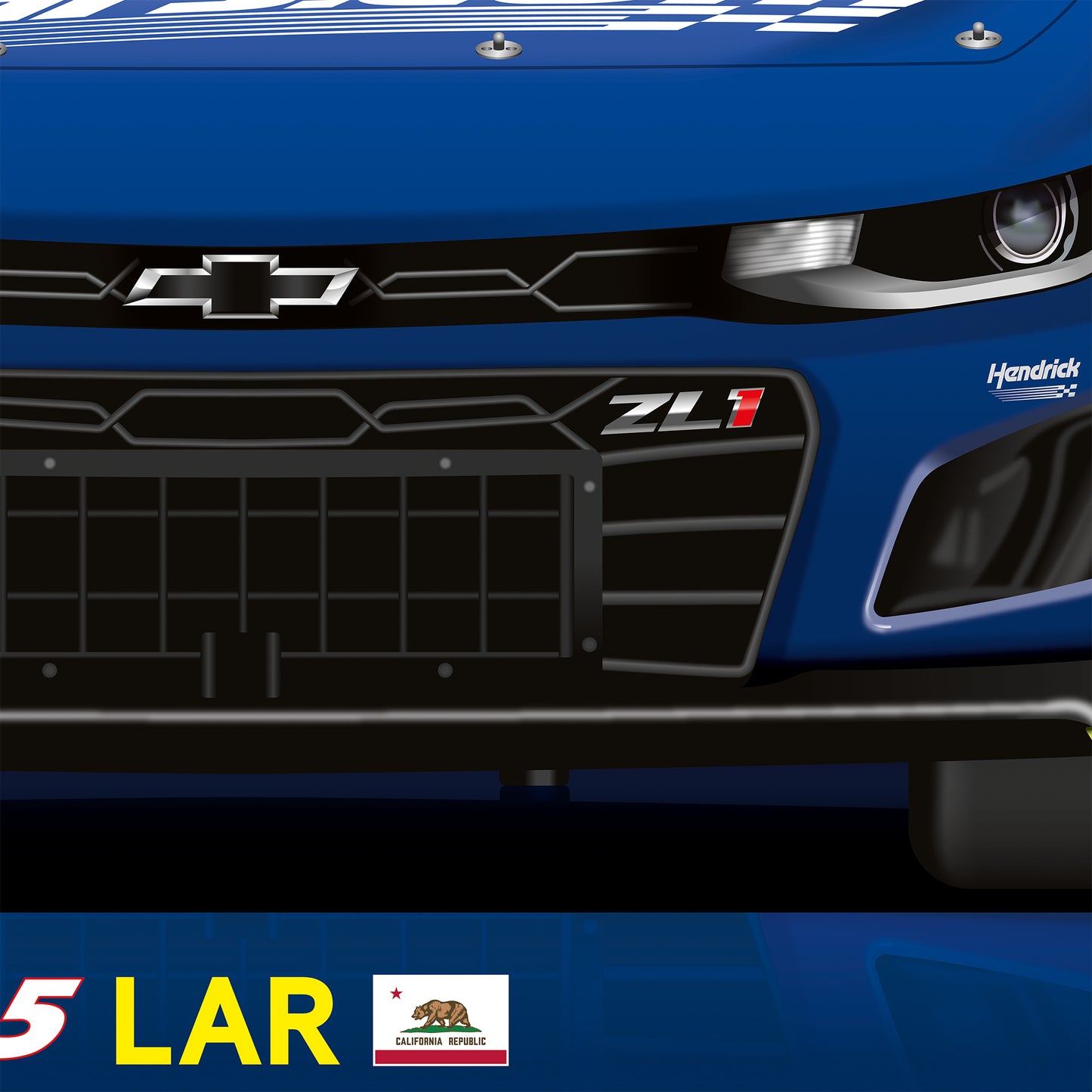 Kyle Larson Chevrolet ZL1 Hendrick Nascar Stock Car Racing 2025