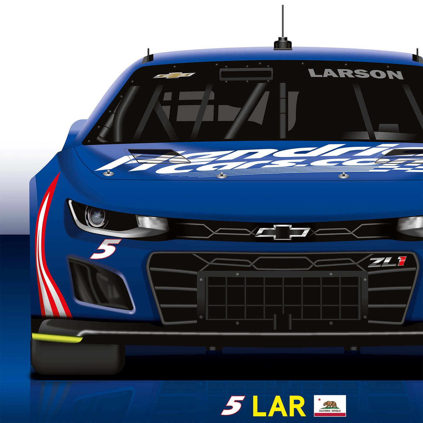 Kyle Larson Chevrolet ZL1 Hendrick Nascar Stock Car Racing 2025