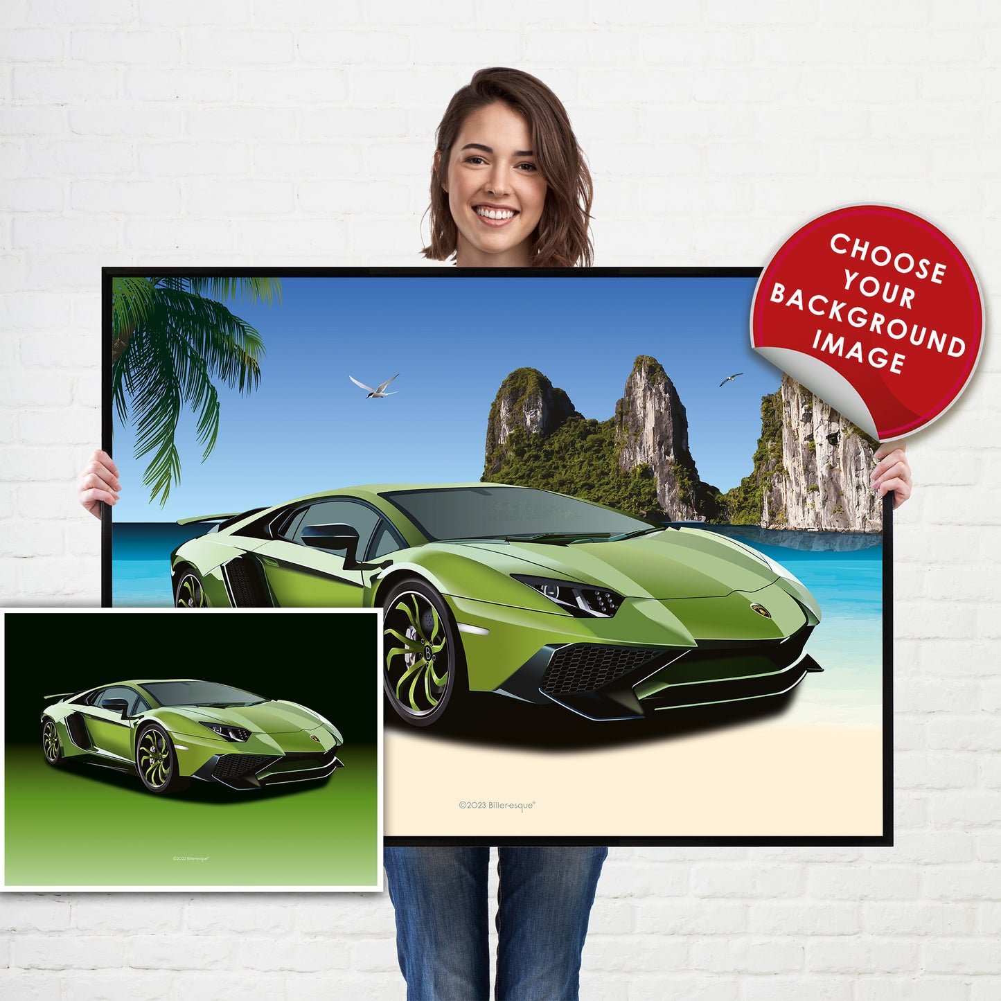 Lamborghini Aventador Poster